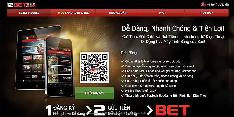 Ứng dụng 12Bet