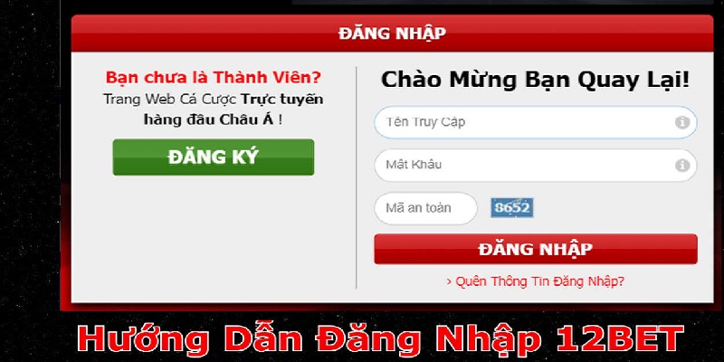 Đăng nhập 12Bet để tham gia cá độ bóng chuyền