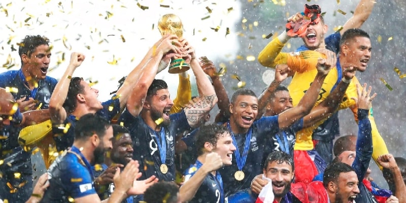 Tuyển Pháp đã 2 lần nhận cup Euro