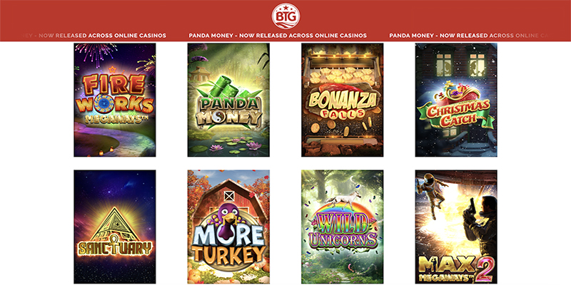 Trò chơi slot tại Big Time Gaming