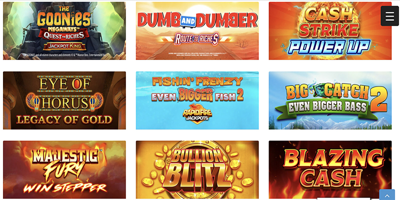 Trò chơi slot tại Blueprint Gaming