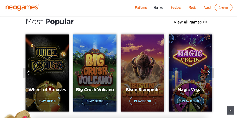 Game slot phổ biến tại Neogames