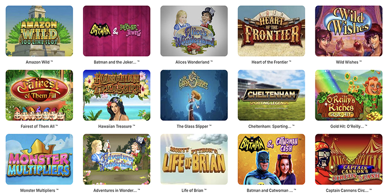 Trò chơi slot tại Ash Gaming cung cấp