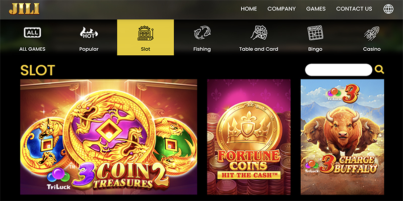 Trò chơi slot tại Jili Games