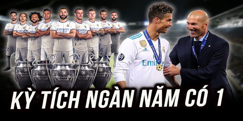 Real Madrid F.C vô địch C1 3 lần liên tiếp